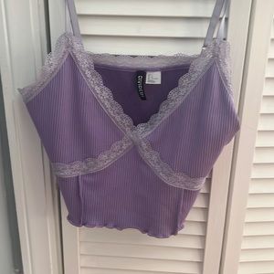 Purple Tank Top Divided size L